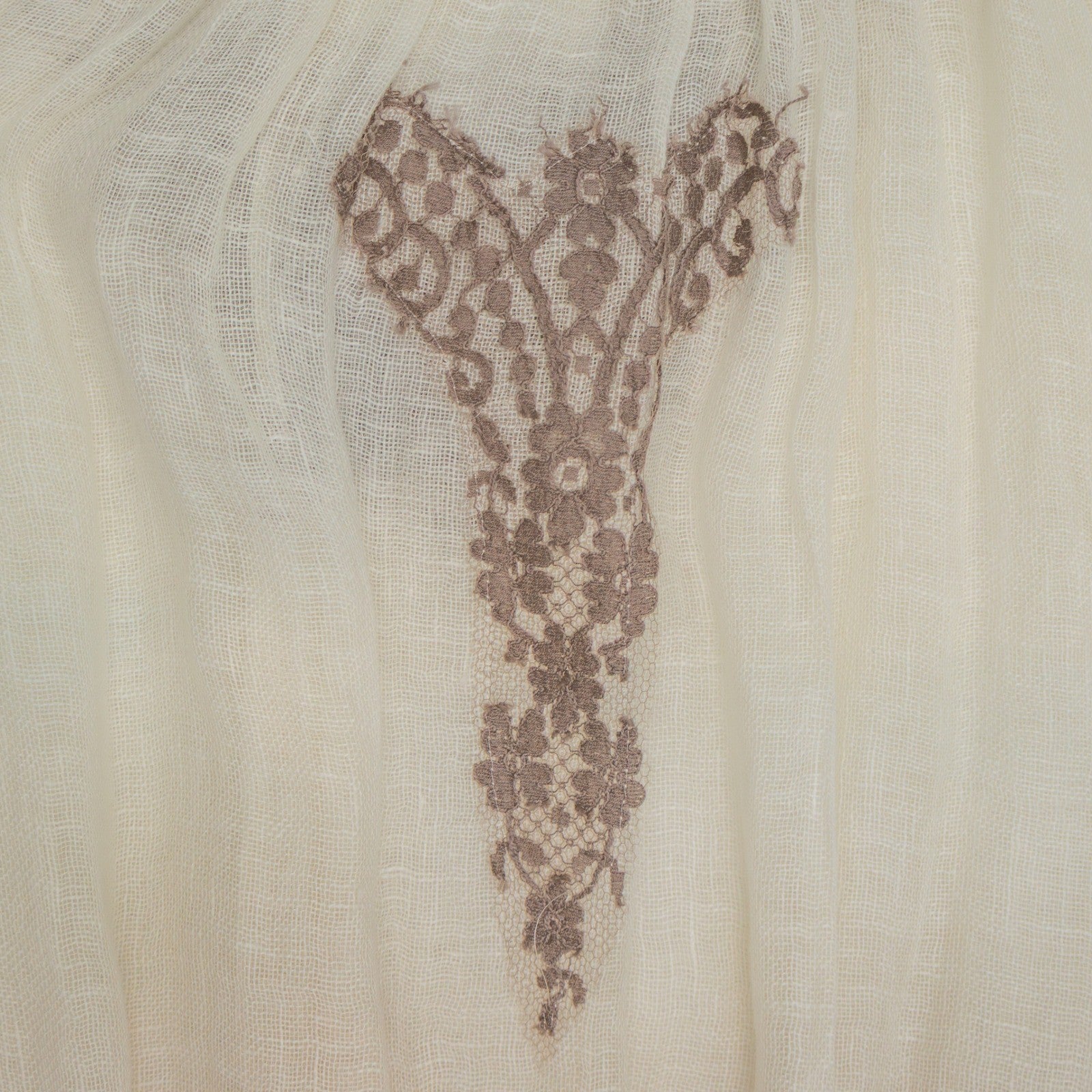 Vanita Rosa Paris St Barth Linen Tunic Dress Top – Boho Embroidered Size S-M