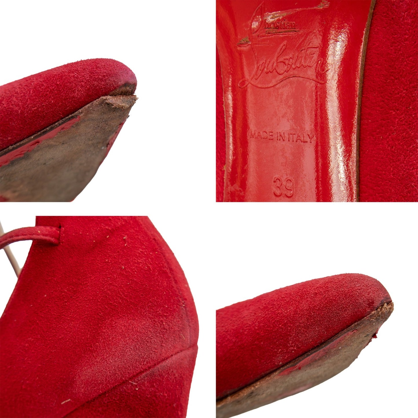Christian Louboutin Toerless Muse 120mm Size EU 39 US 9