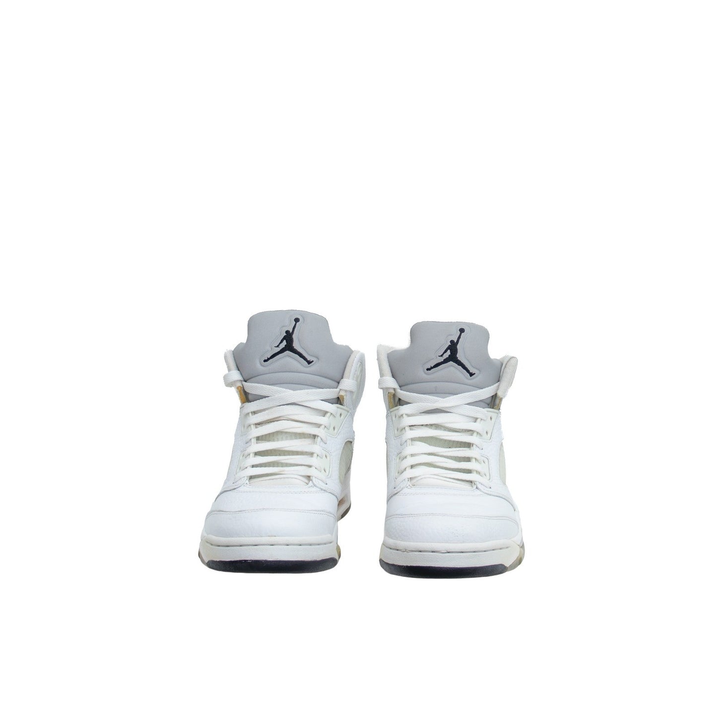 Air Jordan 5 Retro White Metallic Silver 2015 Mens 8 136027-130