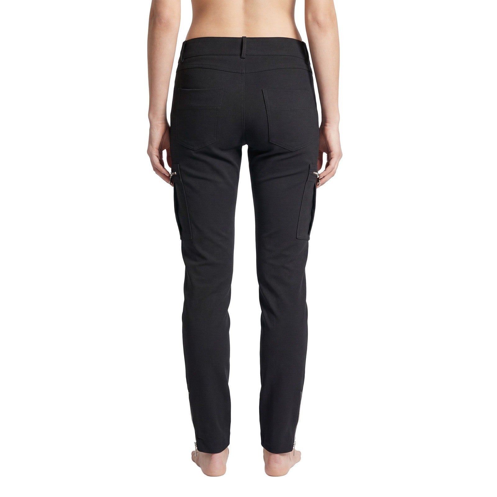 Elisabetta Franchi Women's Black Cargo Trousers Pants Size IT 42 / US 6
