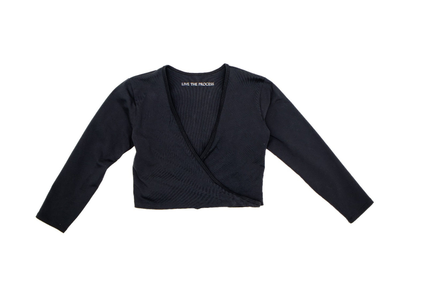 Live the Process sports ballet zen wrap top S small