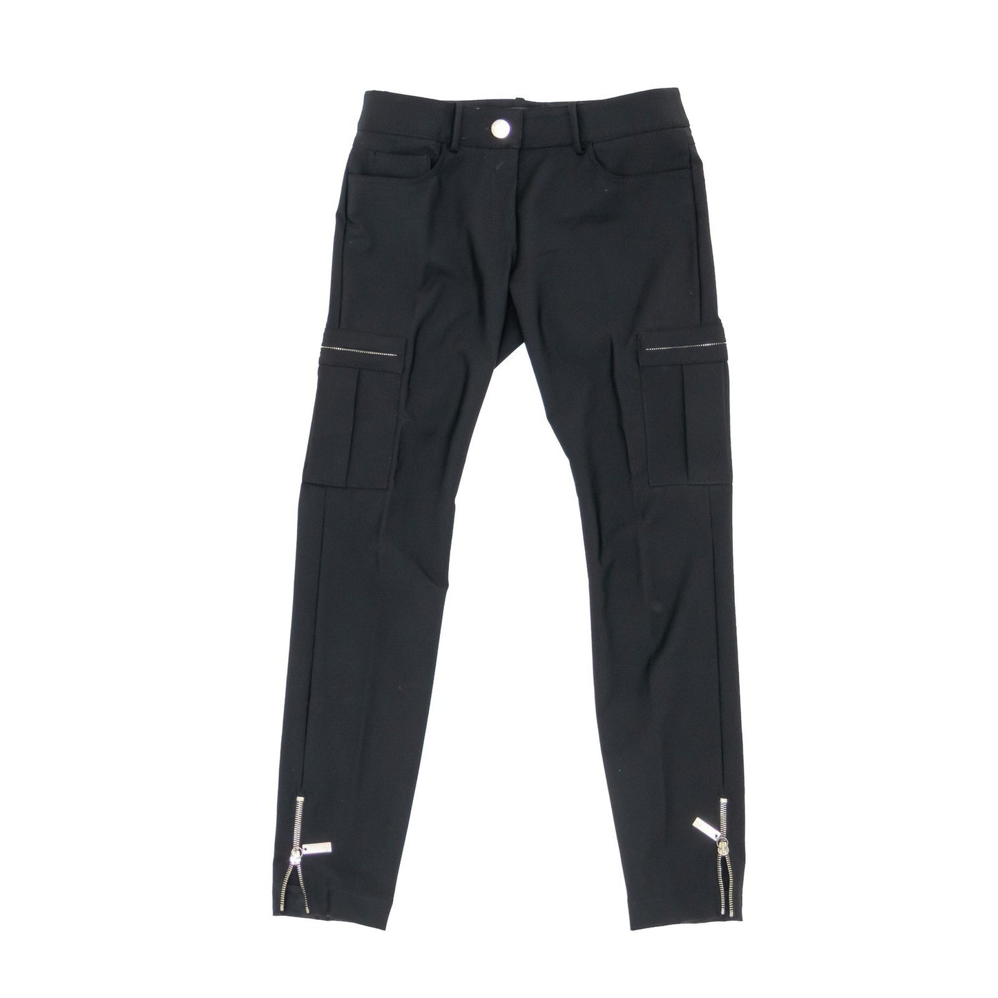 Elisabetta Franchi Women's Black Cargo Trousers Pants Size IT 42 / US 6