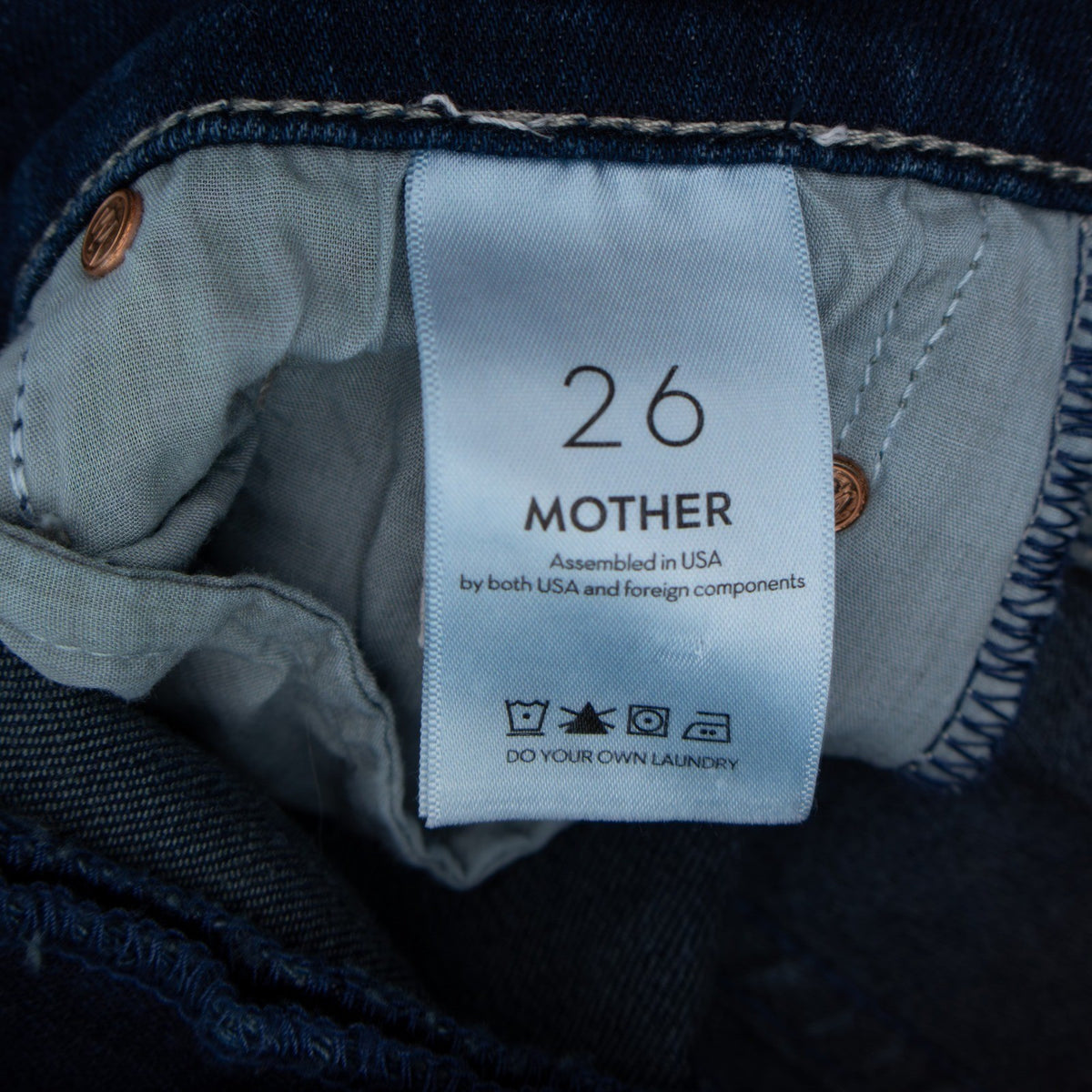 240$ MOTHER The Insider Crop Step Fray Good For You Jeans Women's Size 26 US 2