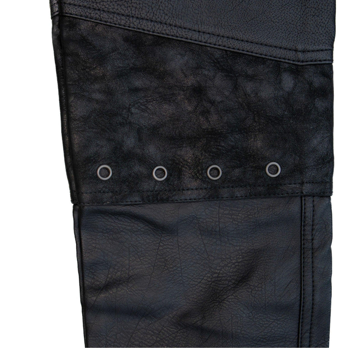 Darker Wavs XS Black Faux Leather Moto Pants Gothic Punk Utility Biker