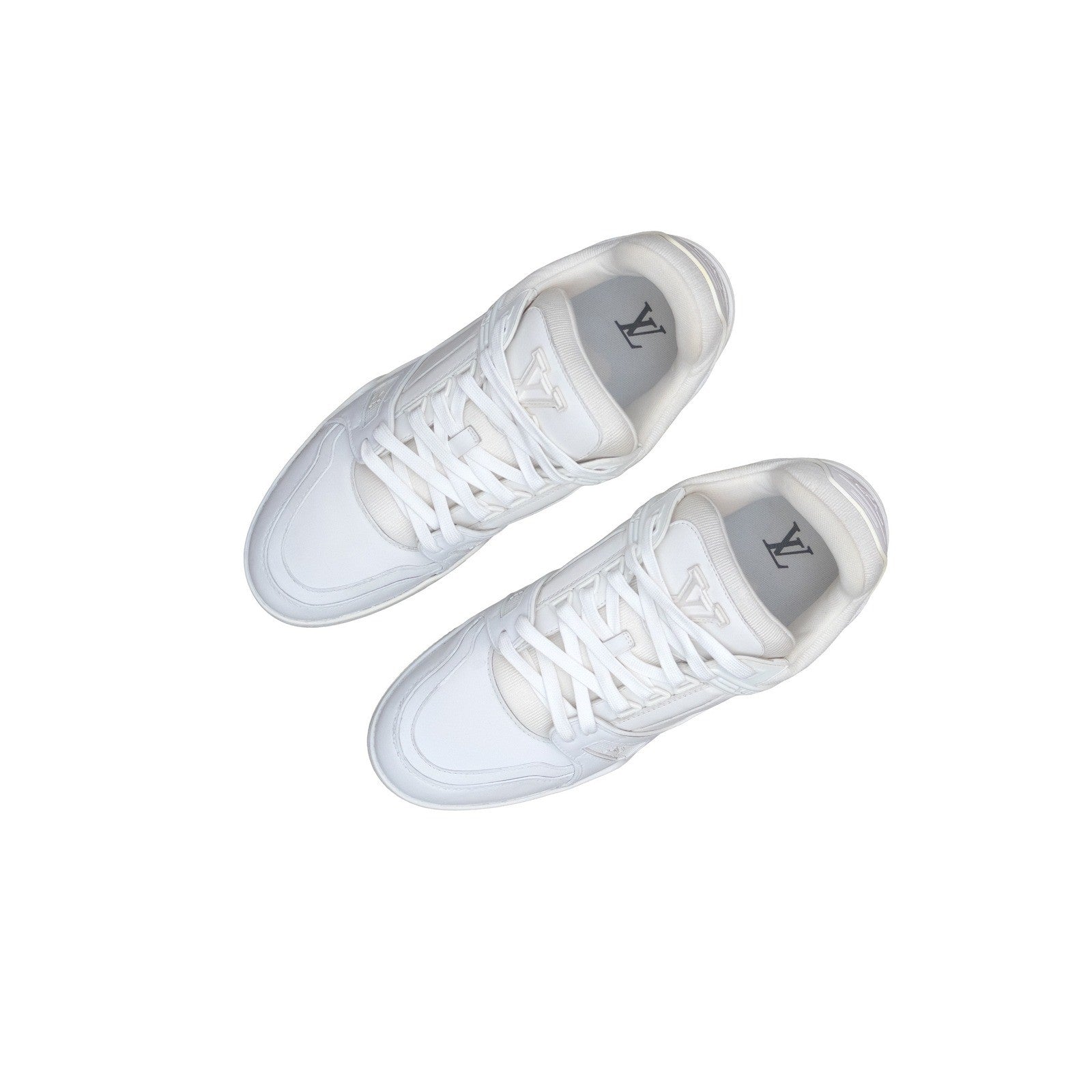 Louis Vuitton White Leather Low-Top Sneakers – UK 9 / US 10 / EU 44