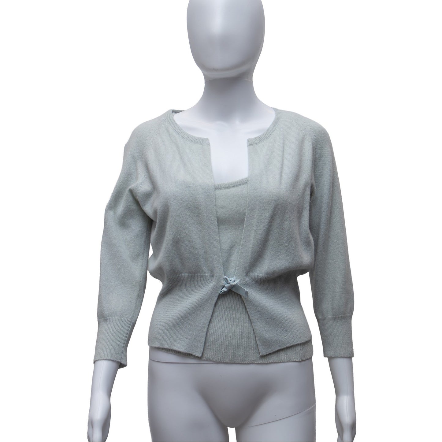 Brunello Cucinelli Cashmere Twinset Cardigan & Tank Top – XS