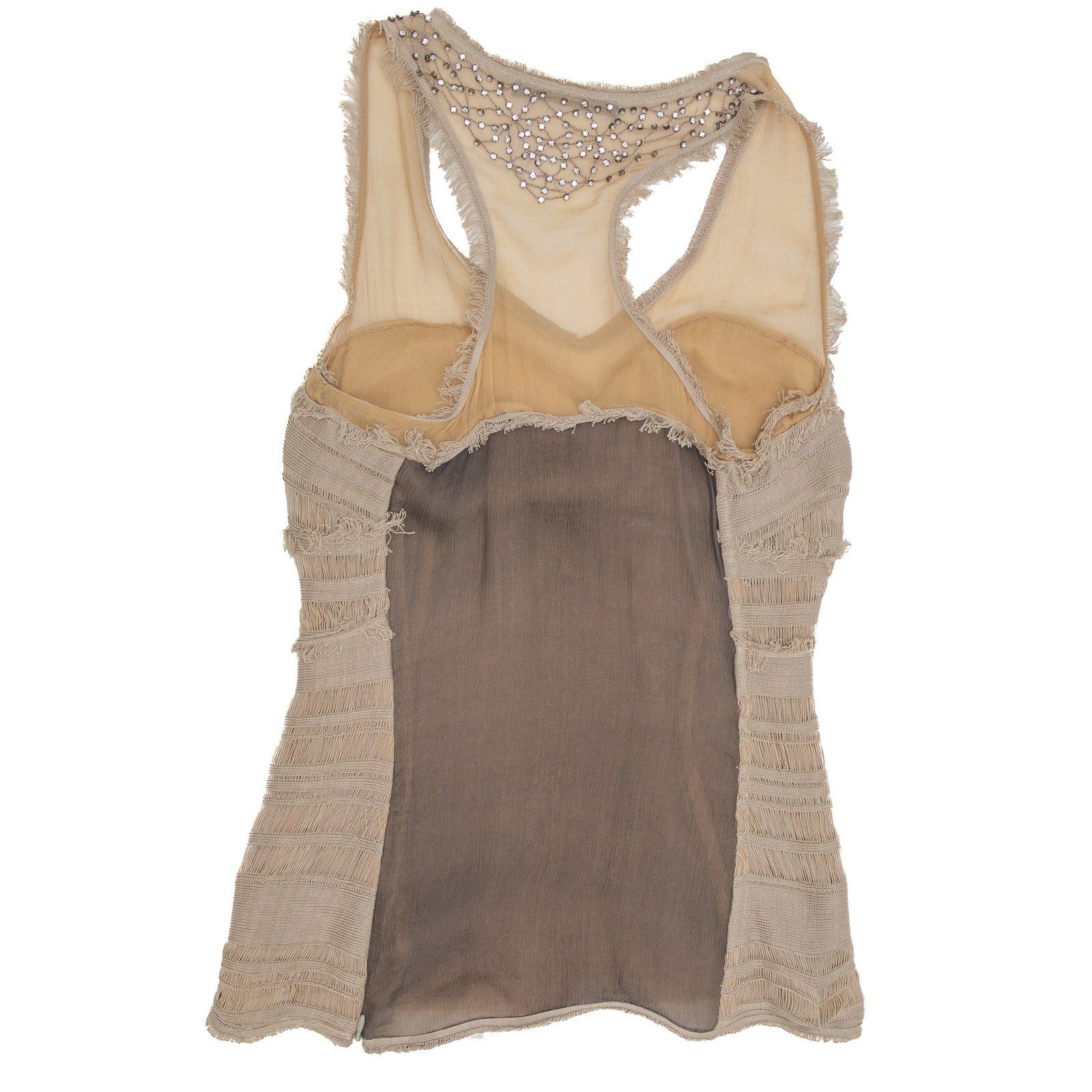 Mirco Giovannini Embellished Linen Tunic & Cropped Jacket Set - Size IT 44