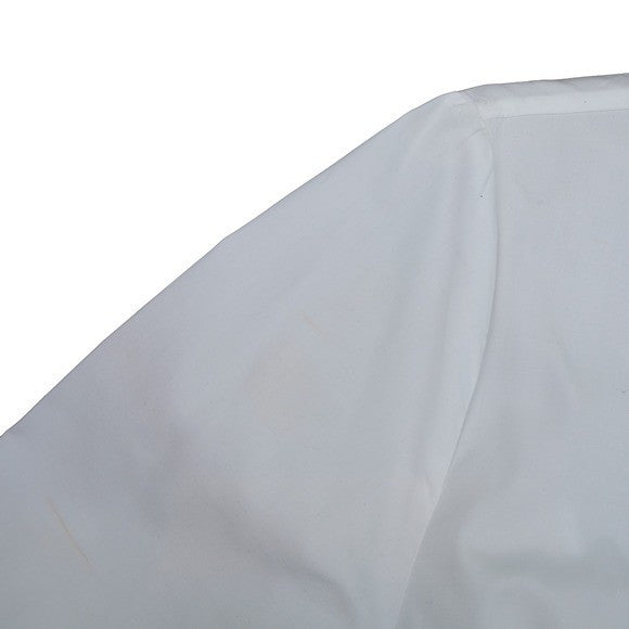 $1450 Prada Milano Cropped Button-Up Shirt – White – Size IT 40 (Women's)
