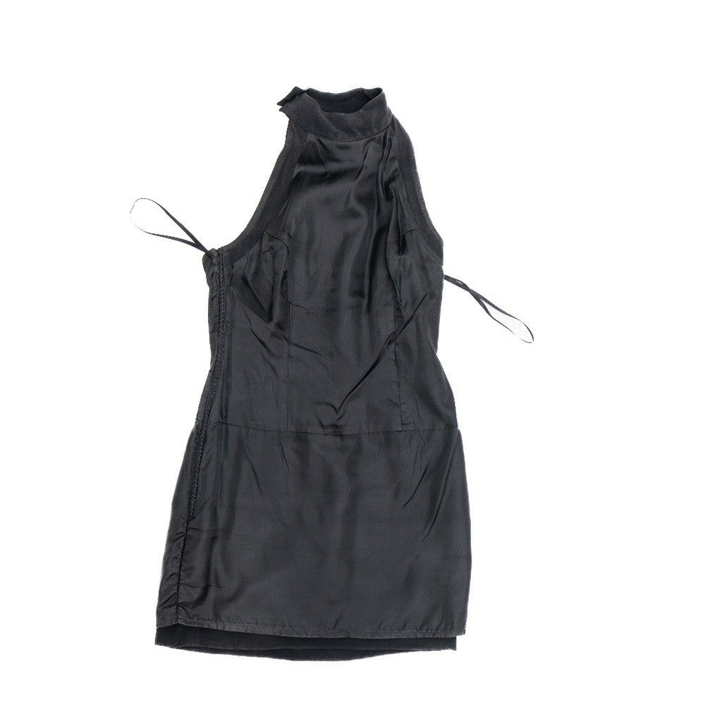 Anna Molinari Blumarine Halter Neck Dress – Black – Women's US 4 / UK 8 / EU 36