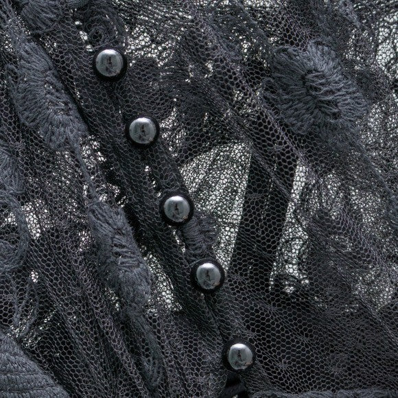 Elisabetta Franchi Black Lace Mini Dress – IT 40 (US 4 / UK 8)