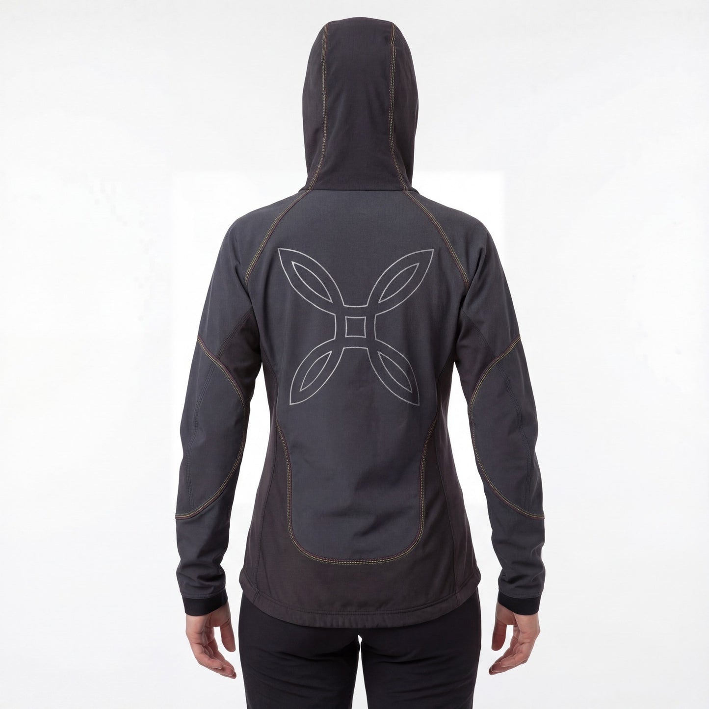 Montura Women's Technical Hooded Jacket Gray Size L (US L / UK 14)