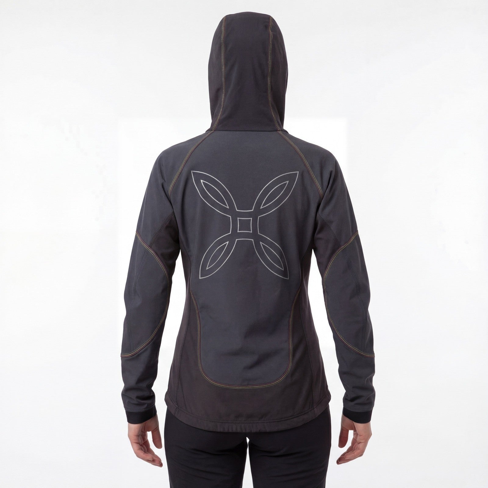 Montura Women's Technical Hooded Jacket Gray Size L (US L / UK 14)