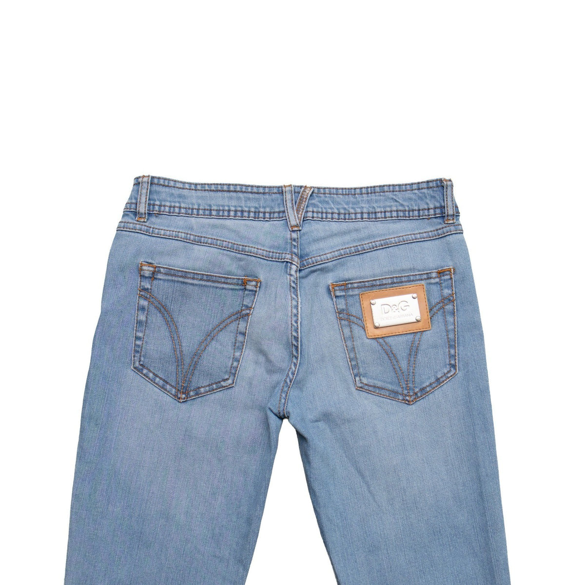 D&G Dolce & Gabbana Women's Light Wash Slim Jeans Size 25 US 0-2