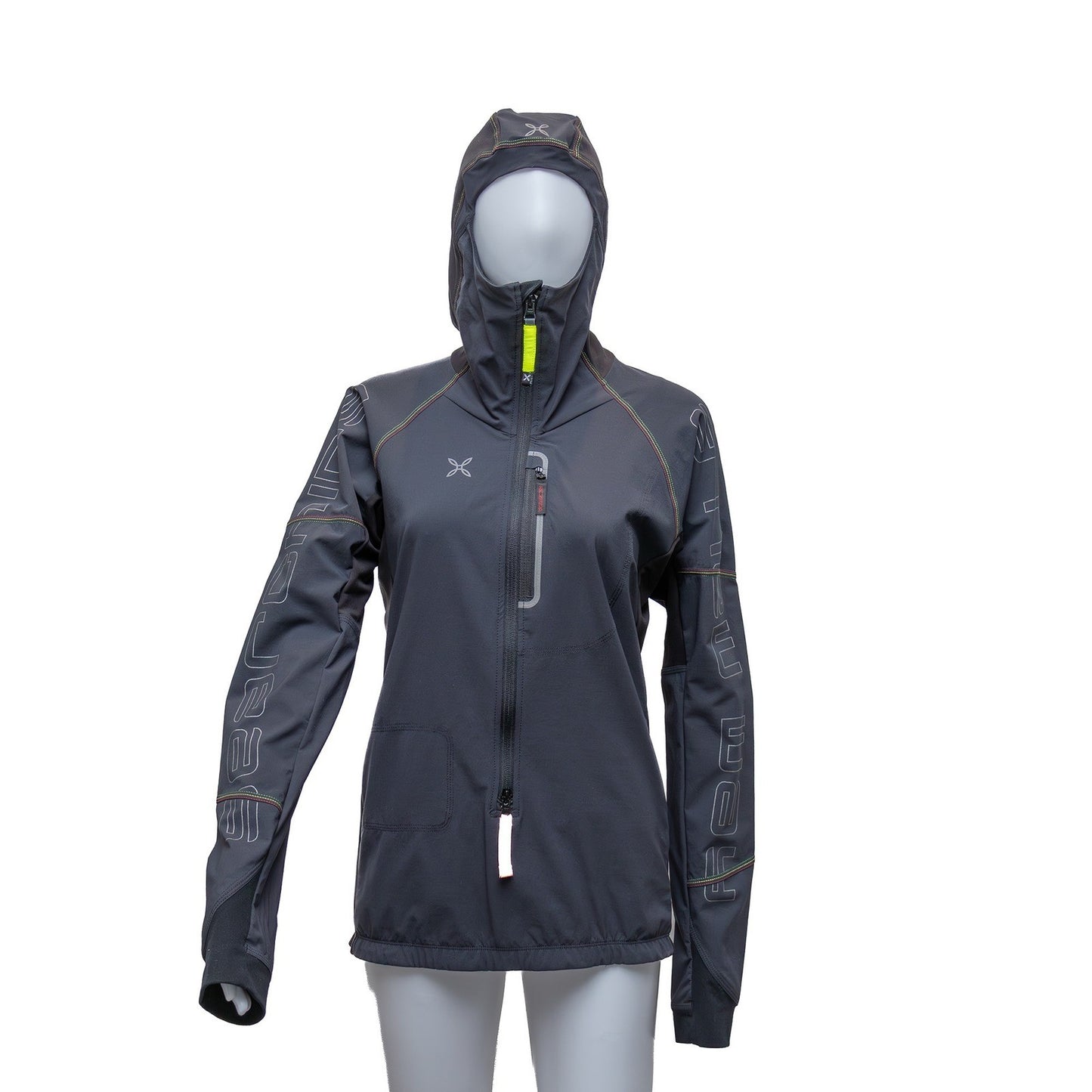 Montura Women's Technical Hooded Jacket Gray Size L (US L / UK 14)
