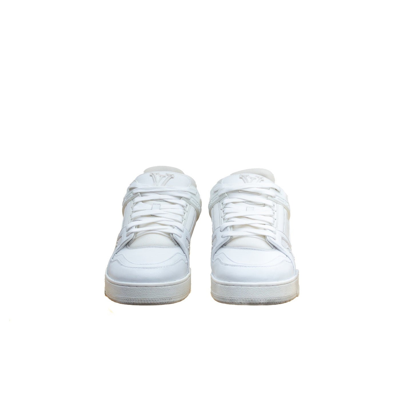 Louis Vuitton White Leather Low-Top Sneakers – UK 9 / US 10 / EU 44