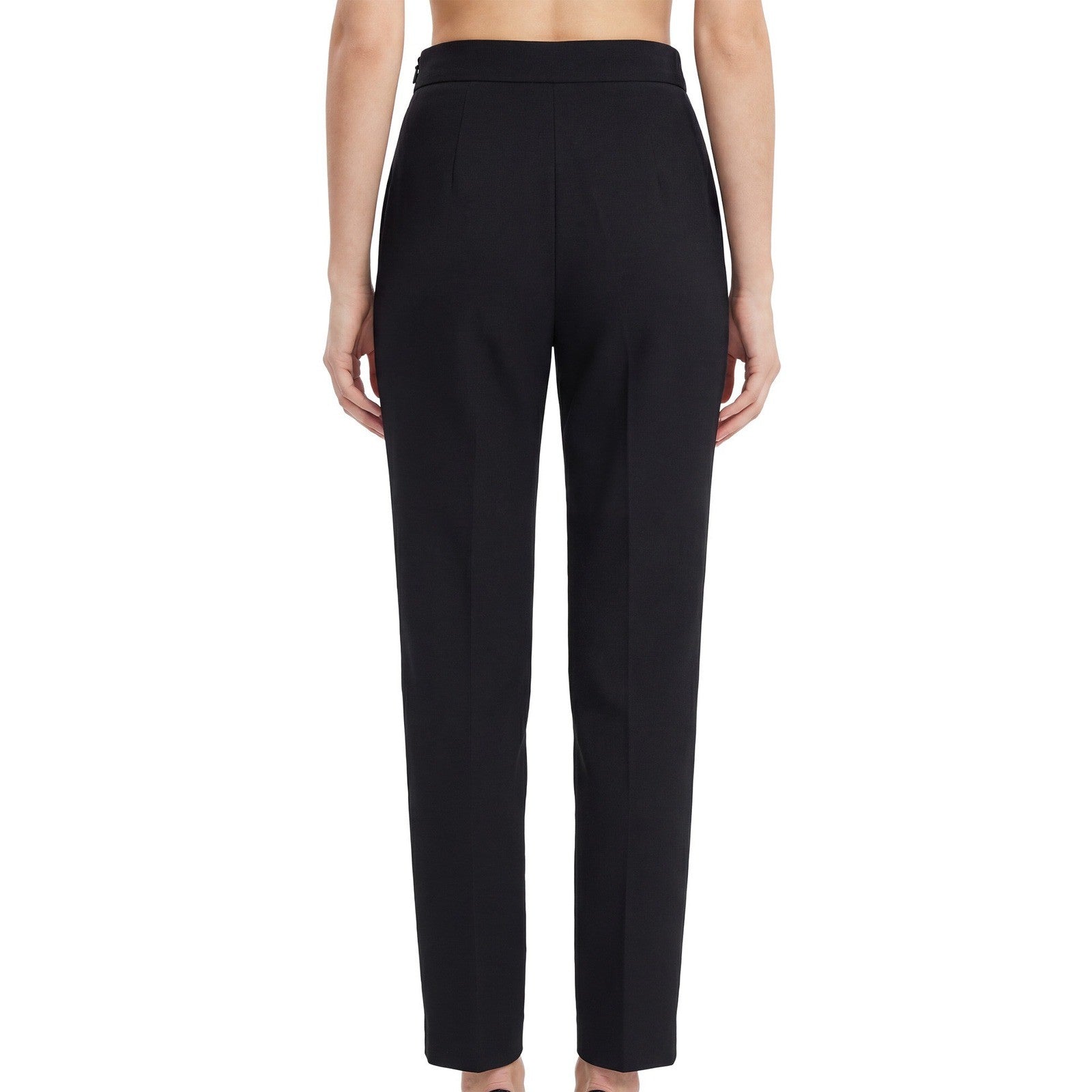 Elisabetta Franchi Women's Tailored Pants – Black – IT 42 - US 4