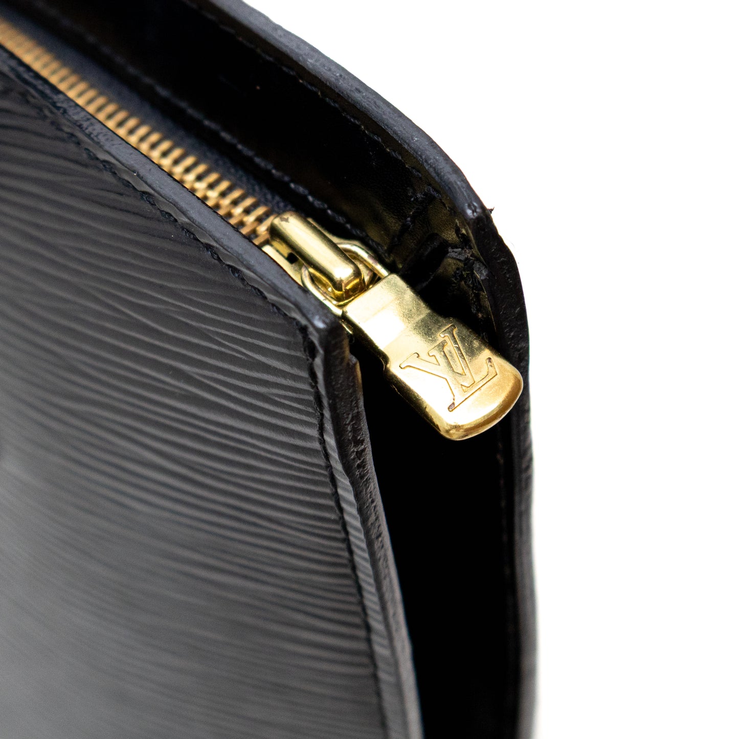 Louis Vuitton Saint Jacques PM Tote Bag – Black Epi Leather – Authentic