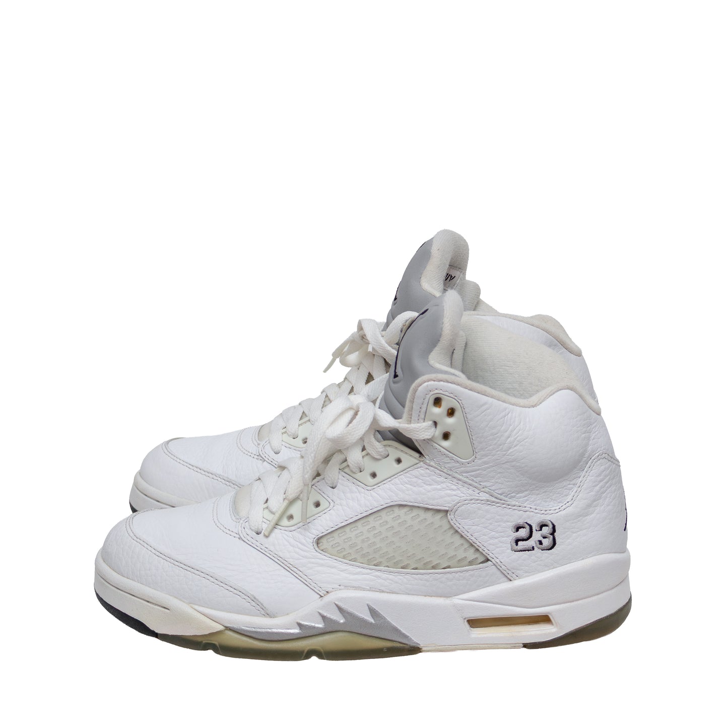 Nike Air Jordan 5 Retro White Metallic 2014 - Size US 8 / UK 7 / EU 41