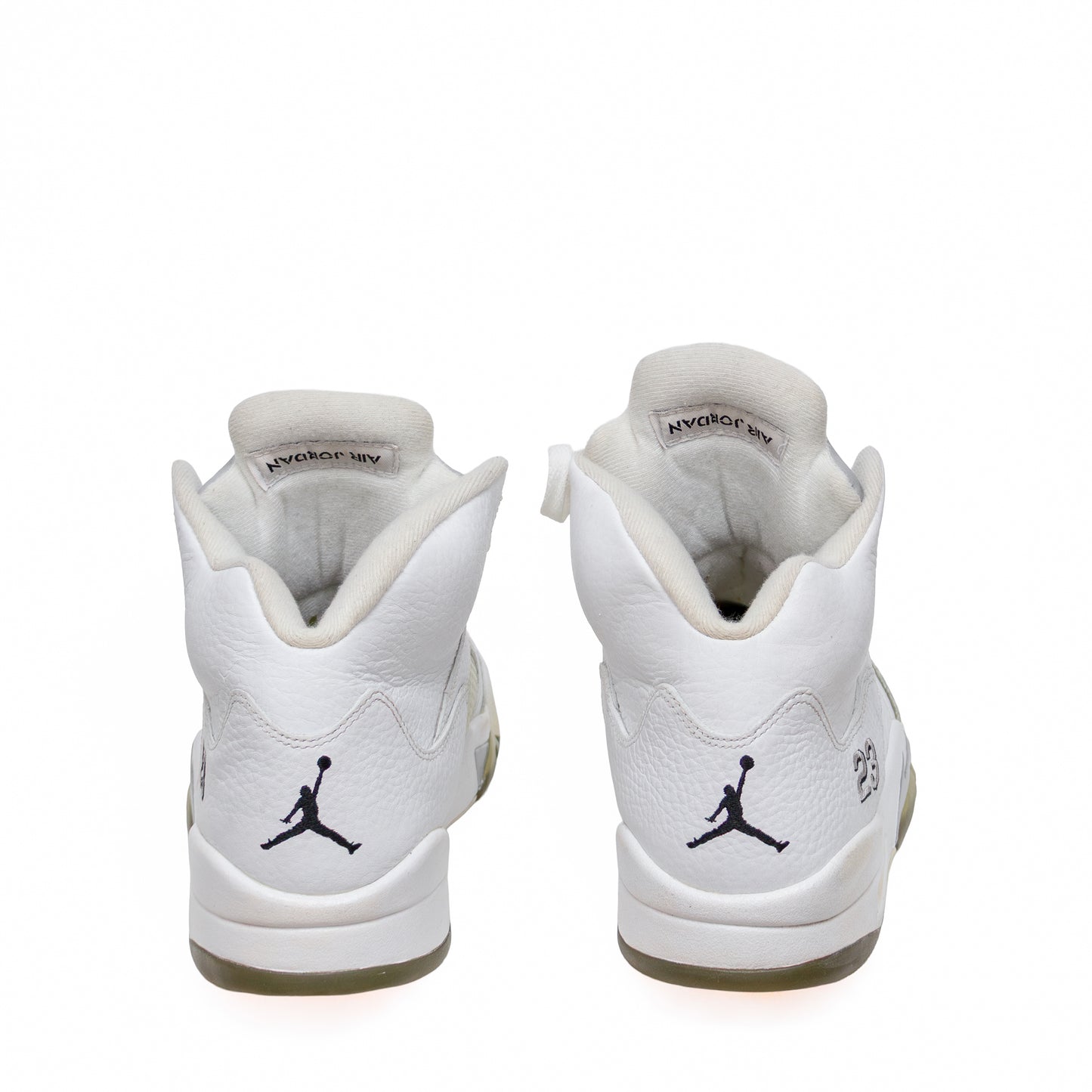 Nike Air Jordan 5 Retro White Metallic 2014 - Size US 8 / UK 7 / EU 41