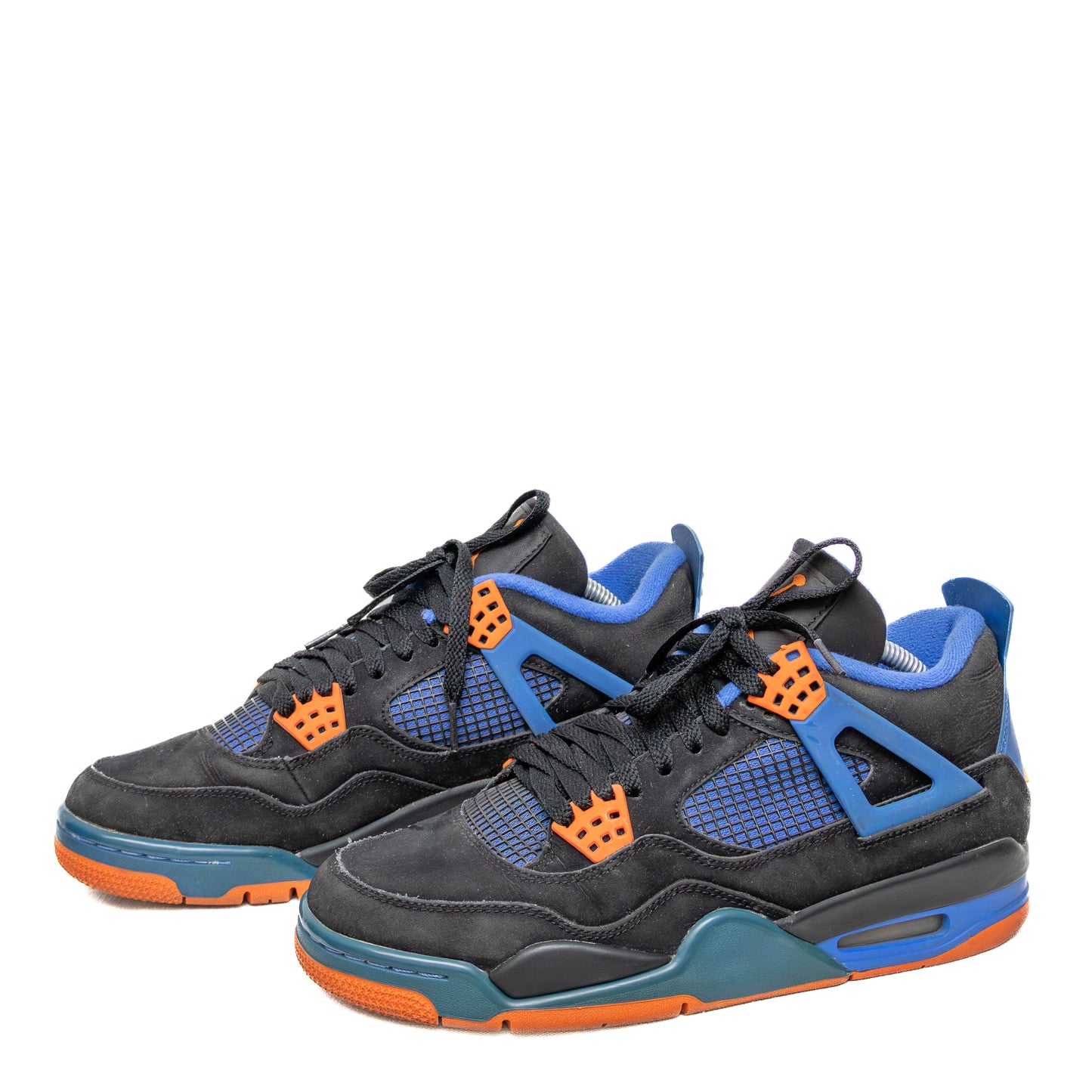 Nike Air Jordan 4 Retro “Cavs” 2012 - Black/Orange/Blue - Size US 8 / UK 7 / EU 41 / 26cm