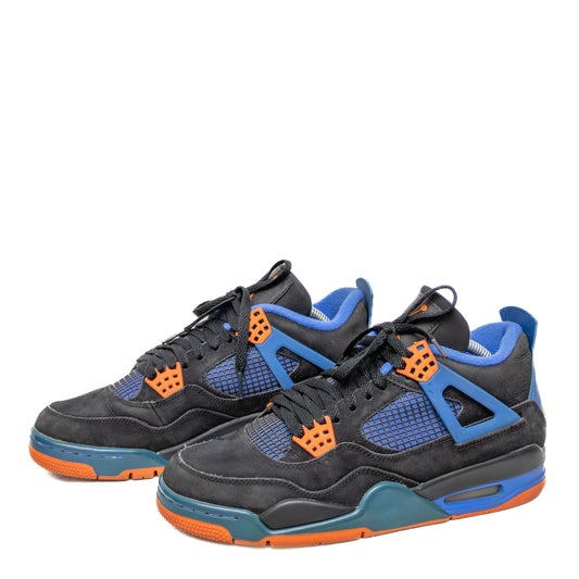 Nike Air Jordan 4 Retro “Cavs” 2012 - Black/Orange/Blue - Size US 8 / UK 7 / EU 41 / 26cm