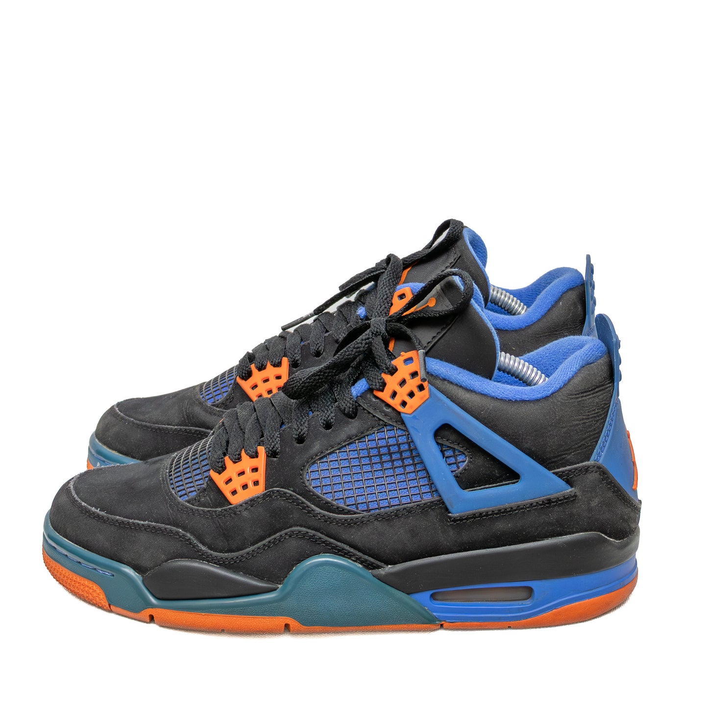 Nike Air Jordan 4 Retro “Cavs” 2012 - Black/Orange/Blue - Size US 8 / UK 7 / EU 41 / 26cm
