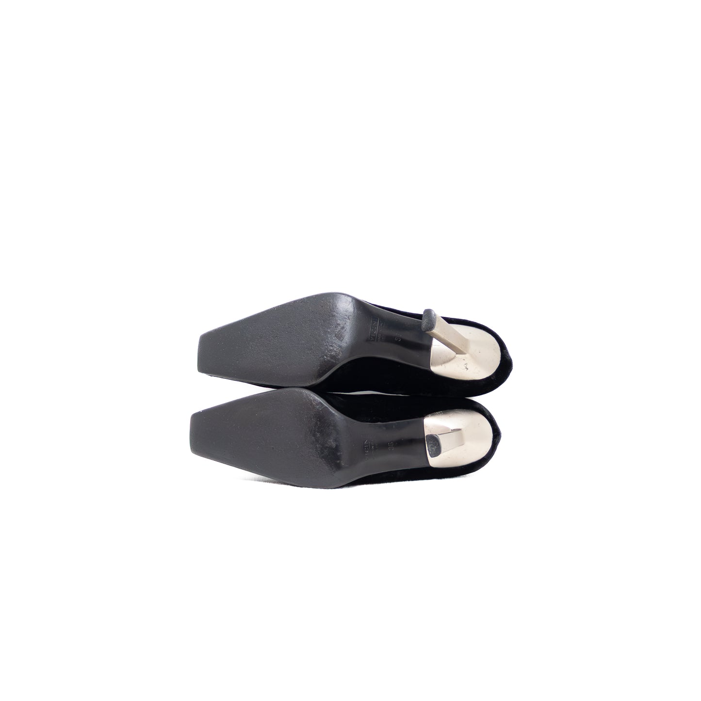 Giuseppe Zanotti Black Velvet Dragonfly Crystal Embellished Heels – Size EU 36 / UK 3.5 / US 6