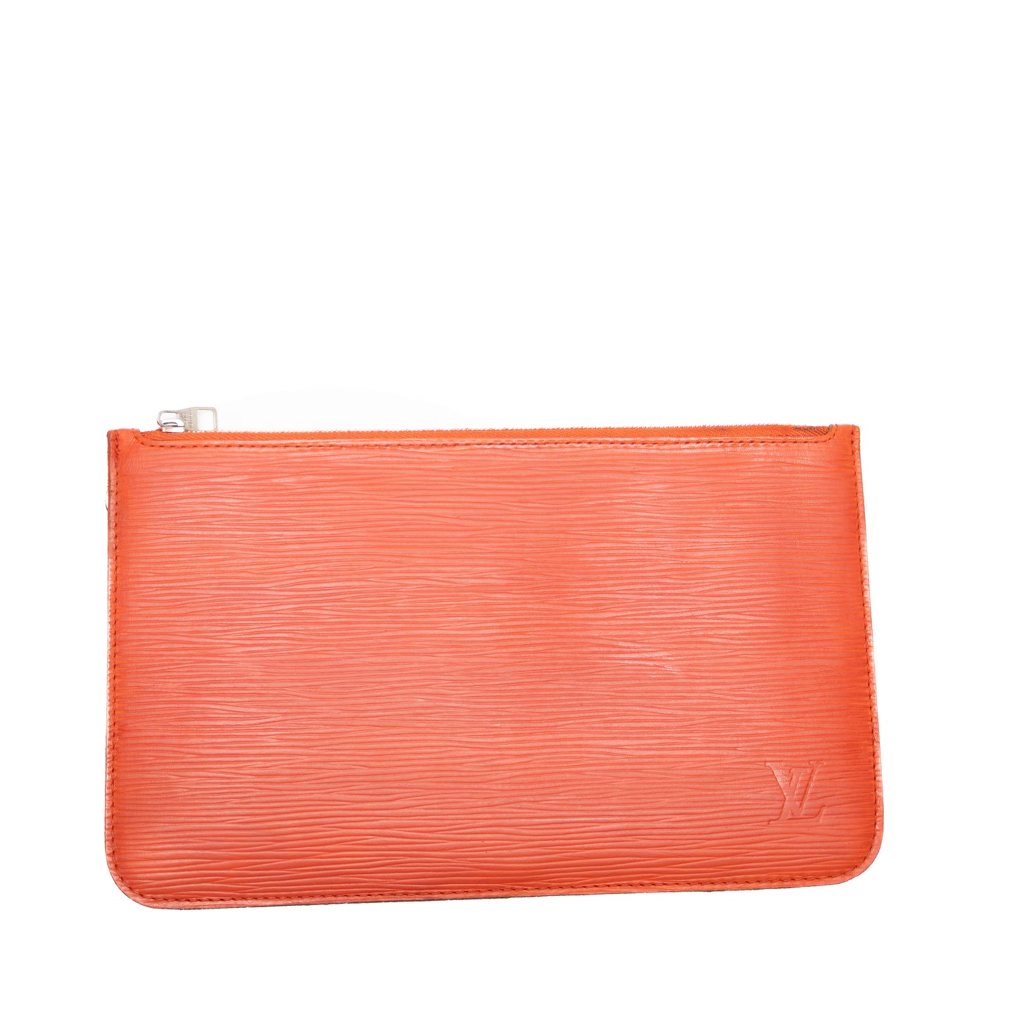 Louis Vuitton Epi Neverfull MM Tote Bag – Orange Red – USA Made – With Pouch