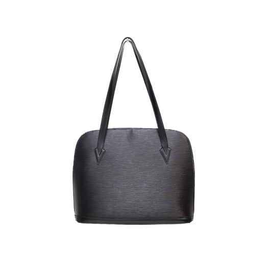 Louis Vuitton Lussac Tote – Black Epi Leather – Made in France