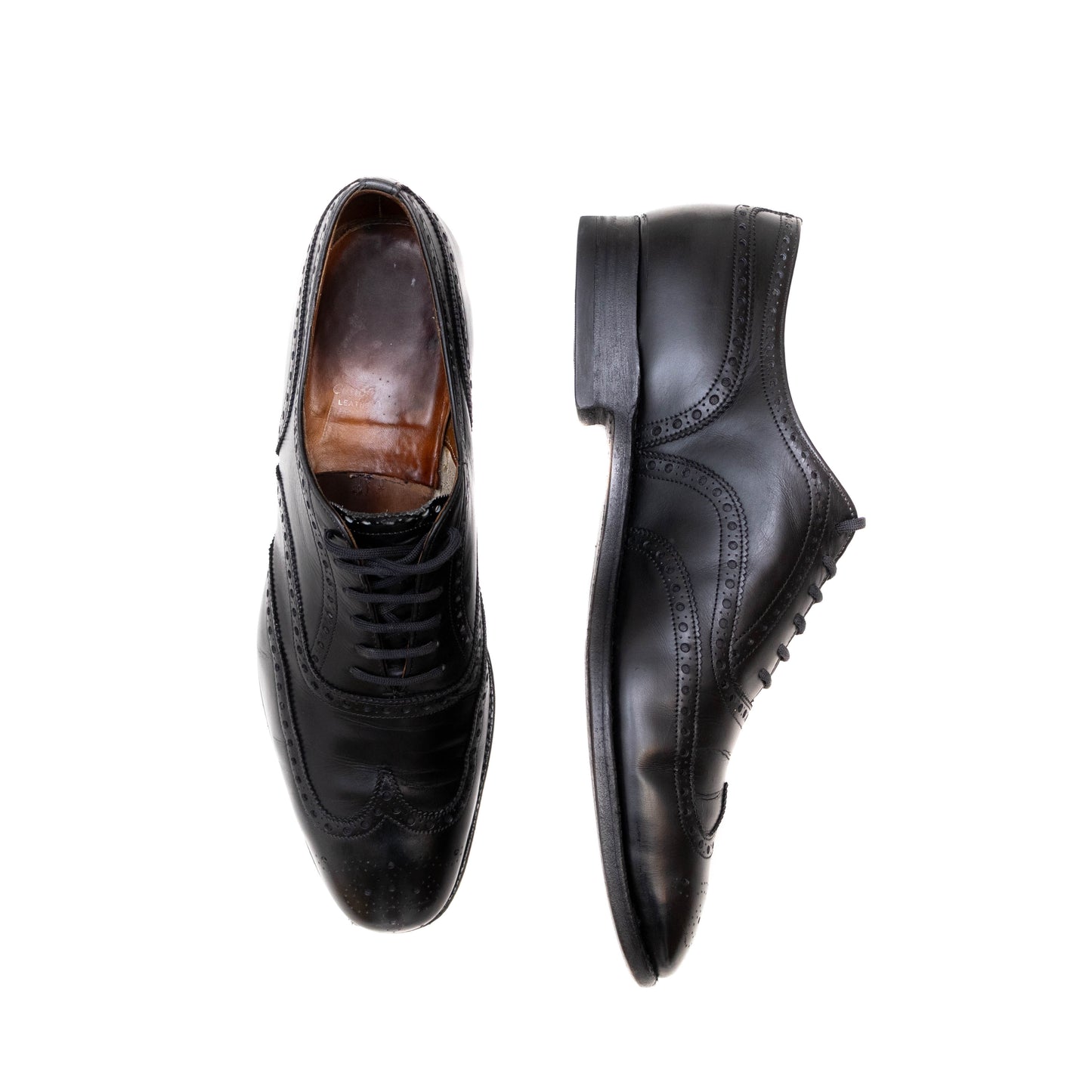 Church’s Custom Grade Leather Wingtip Shoe’s Men’s UK:10(c) Made In England