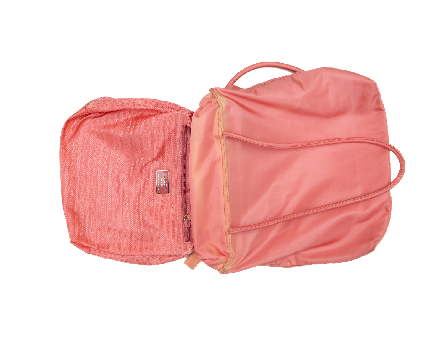 Rare Prada Tessuto Nylon Tote Bag in Bright Pink
