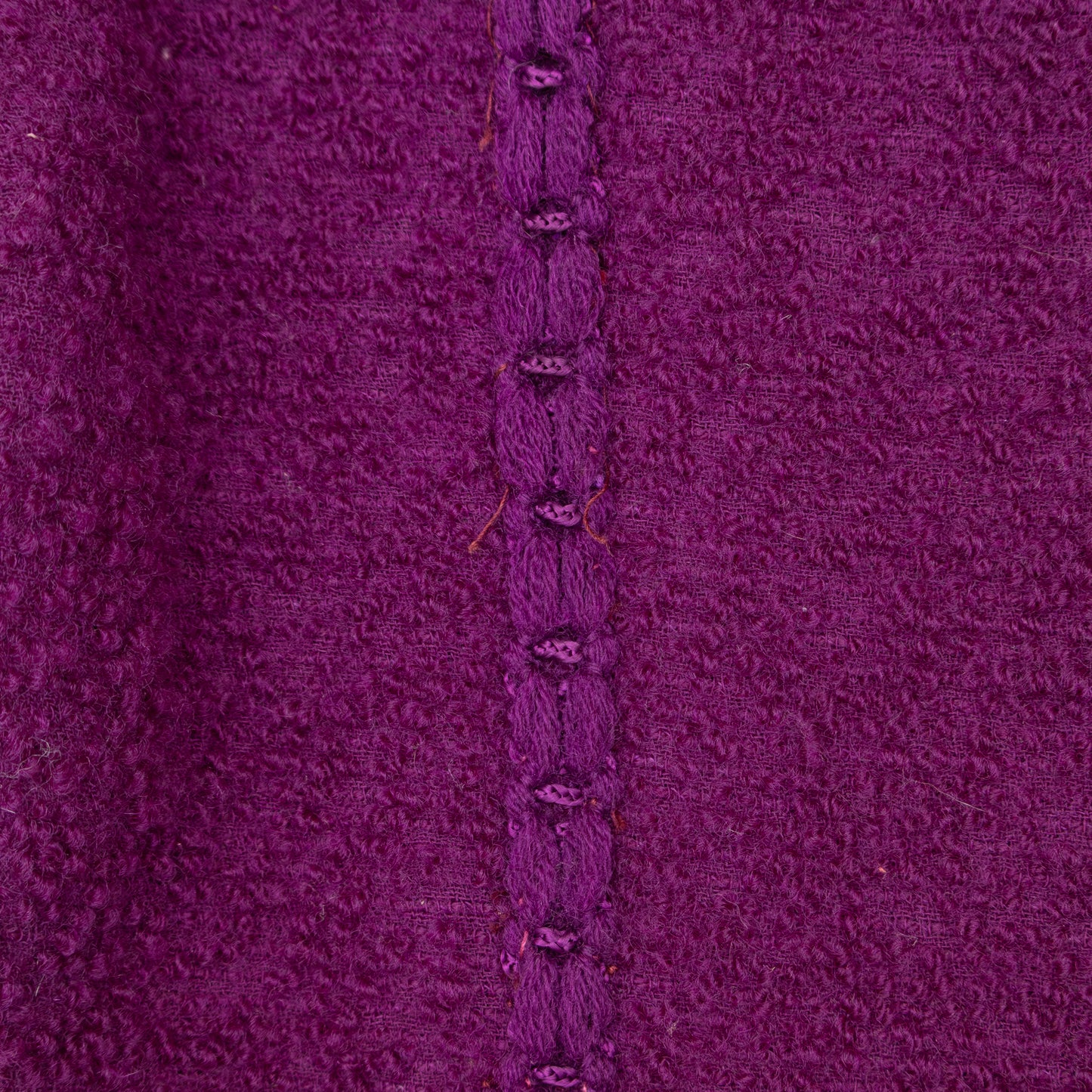 RARE Vintage Chanel Boutique Purple Bouclé Wool Jacket – FW 1993 Collection