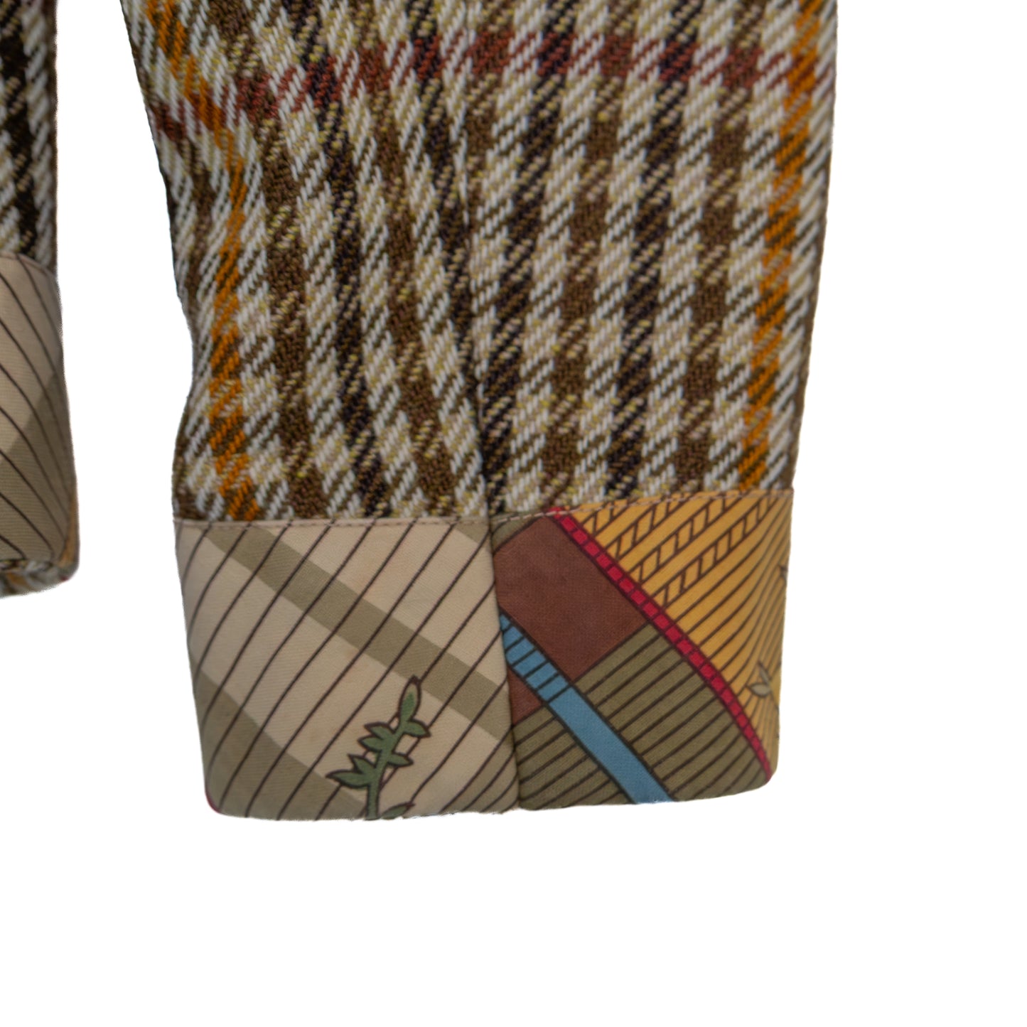 Vintage Christian Lacroix Paris Embroidered Floral Wool Jacket &amp; Skirt Set FR 34