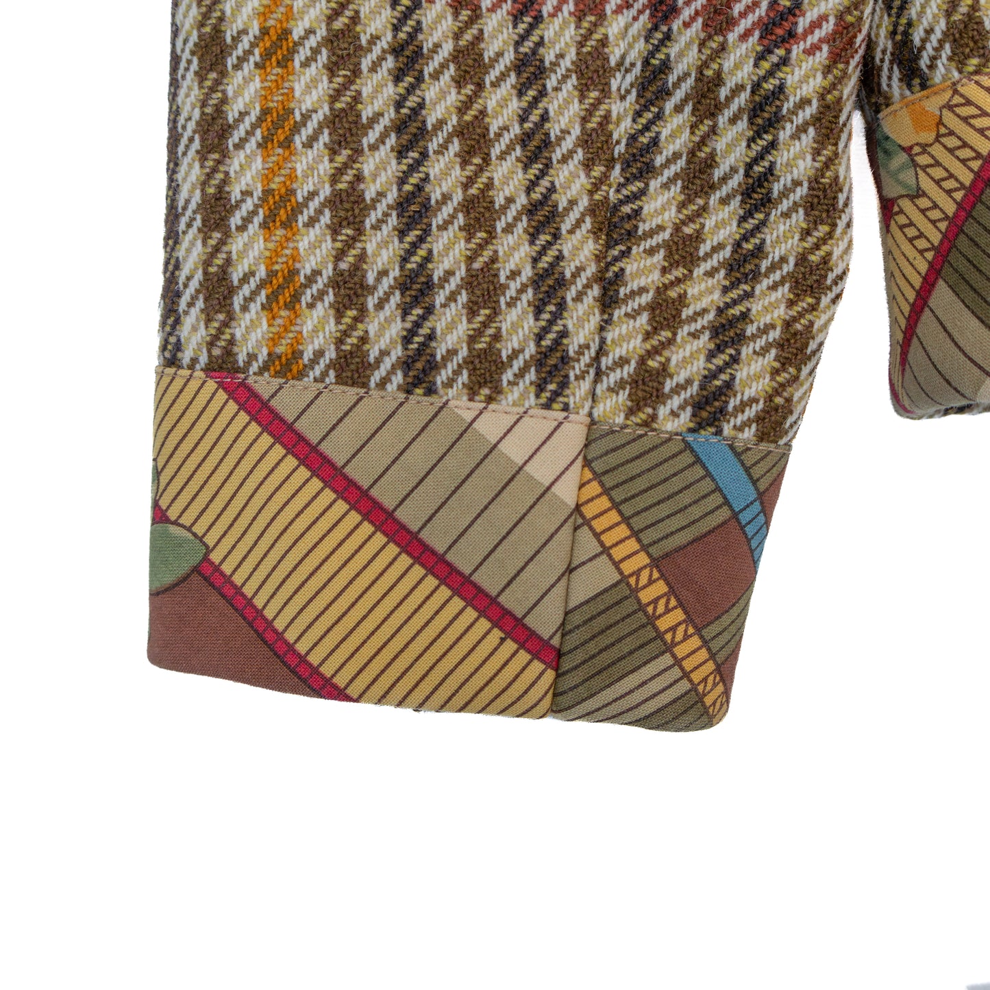 Vintage Christian Lacroix Paris Embroidered Floral Wool Jacket &amp; Skirt Set FR 34