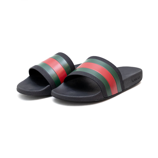 Gucci Pursuit Pool Slides Men’s Size 11 US Flip Flops Luxury Sandals