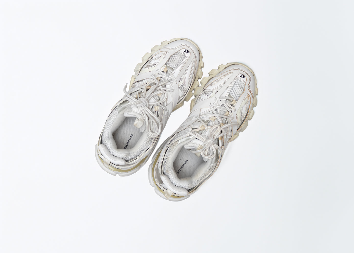 Balenciaga Track Sneakers White EU 45 / US 12 with Box & Dust Bag