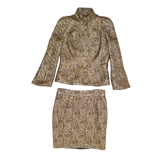 Vintage Thierry Mugler 1980s Brocade Skirt Suit – FR 38 / US 6