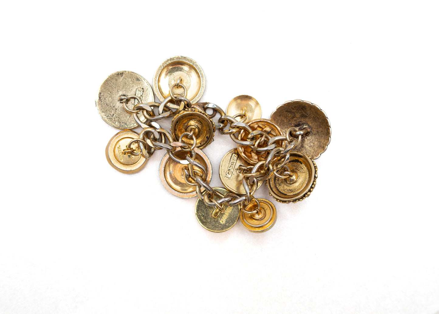 Chanel Vintage Button Charm Bracelet – Iconic & Timeless