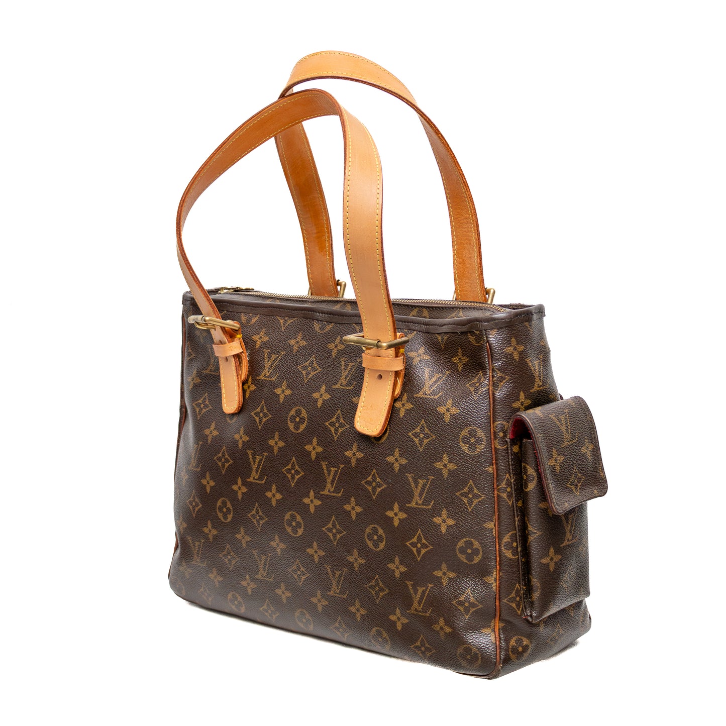 Louis Vuitton LV Hand Bag Multipli Cite Brown Monogram
