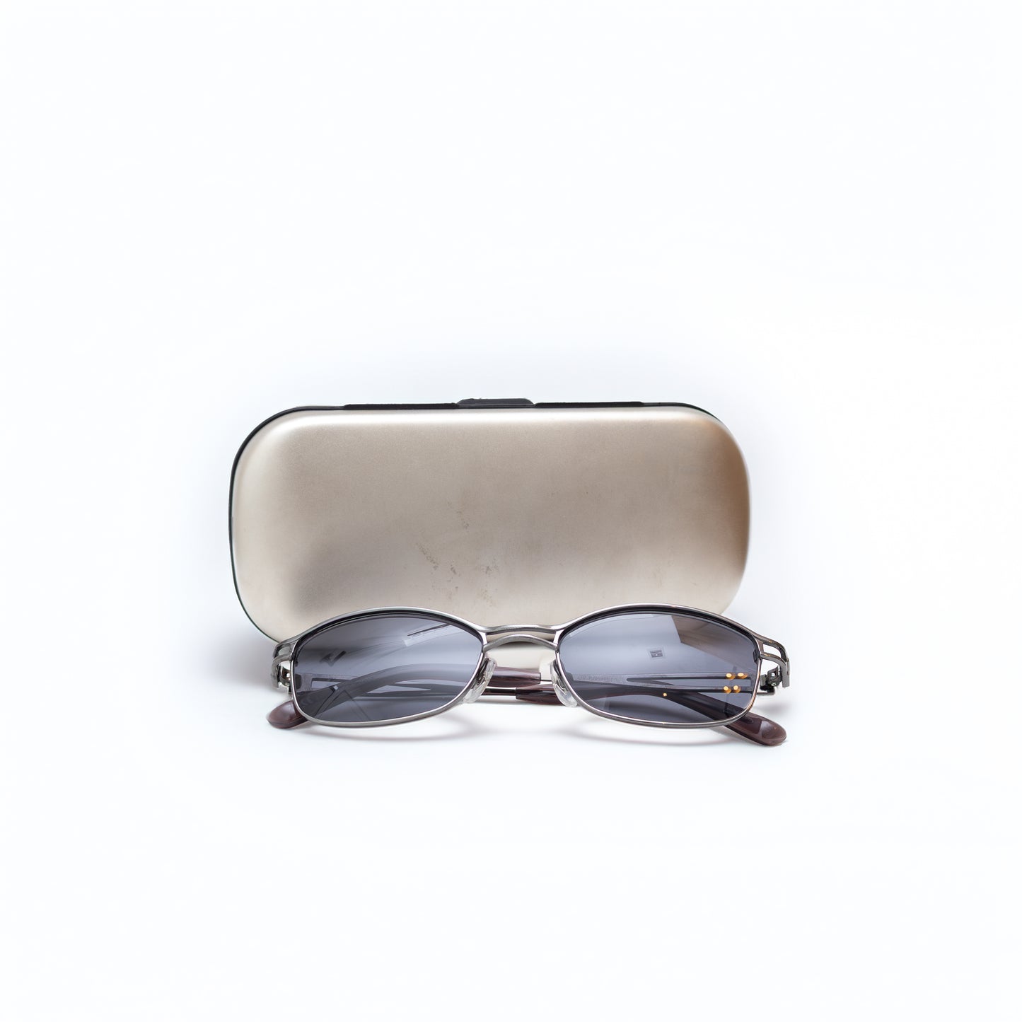 RARE Jean Paul Gaultier 560029 Vintage Oval Sunglasses with Case – Made in Japan
