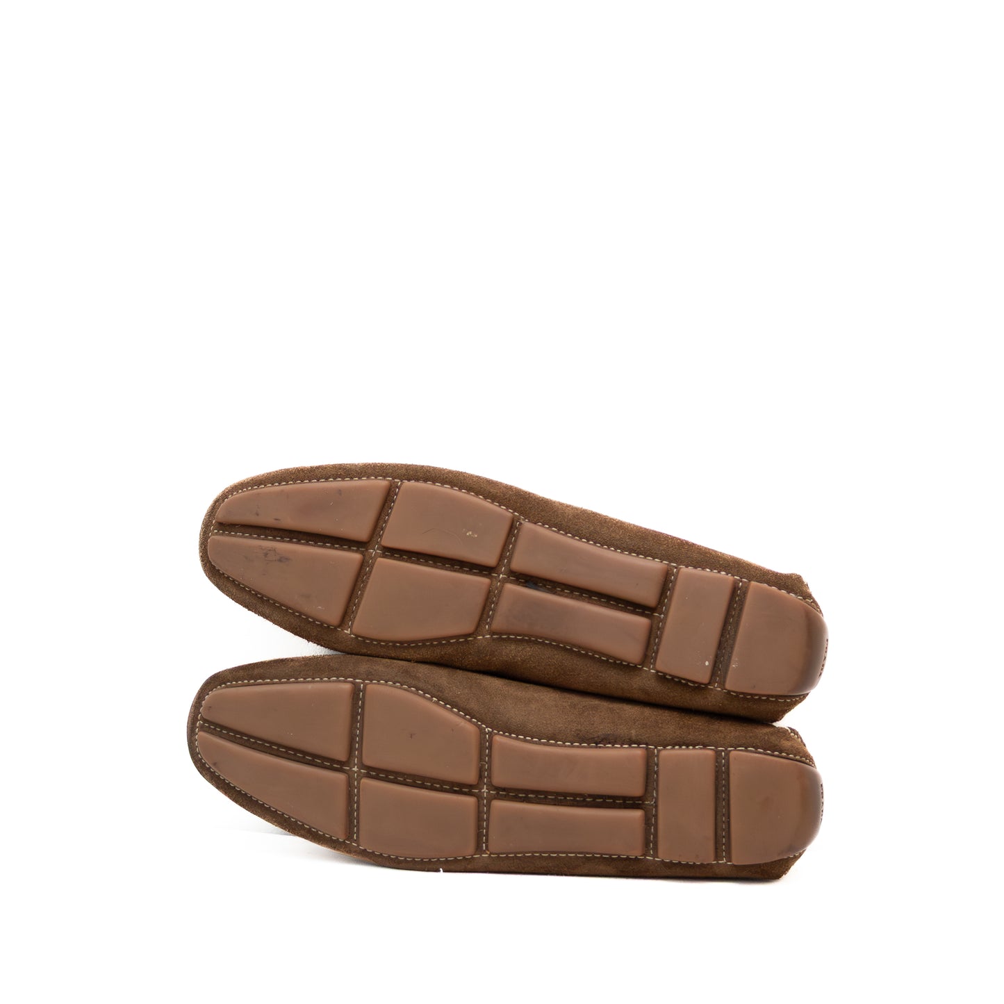 Prada Suede Driving Loafers – Brown – Size US 9 / EU 39 / UK 6.5 – Women’s