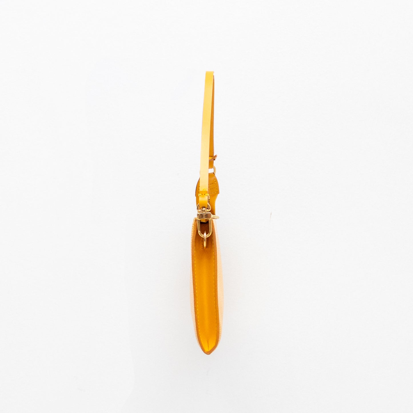 Louis Vuitton Yellow Epi Leather Pochette Accessoires Shoulder Bag – Made in France – AR0022