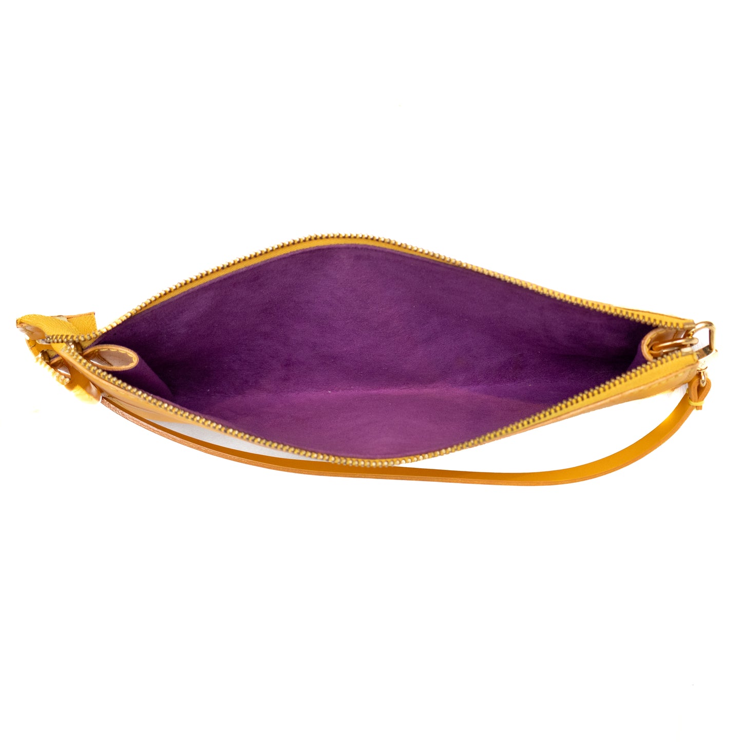 Louis Vuitton Yellow Epi Leather Pochette Accessoires Shoulder Bag – Made in France – AR0022