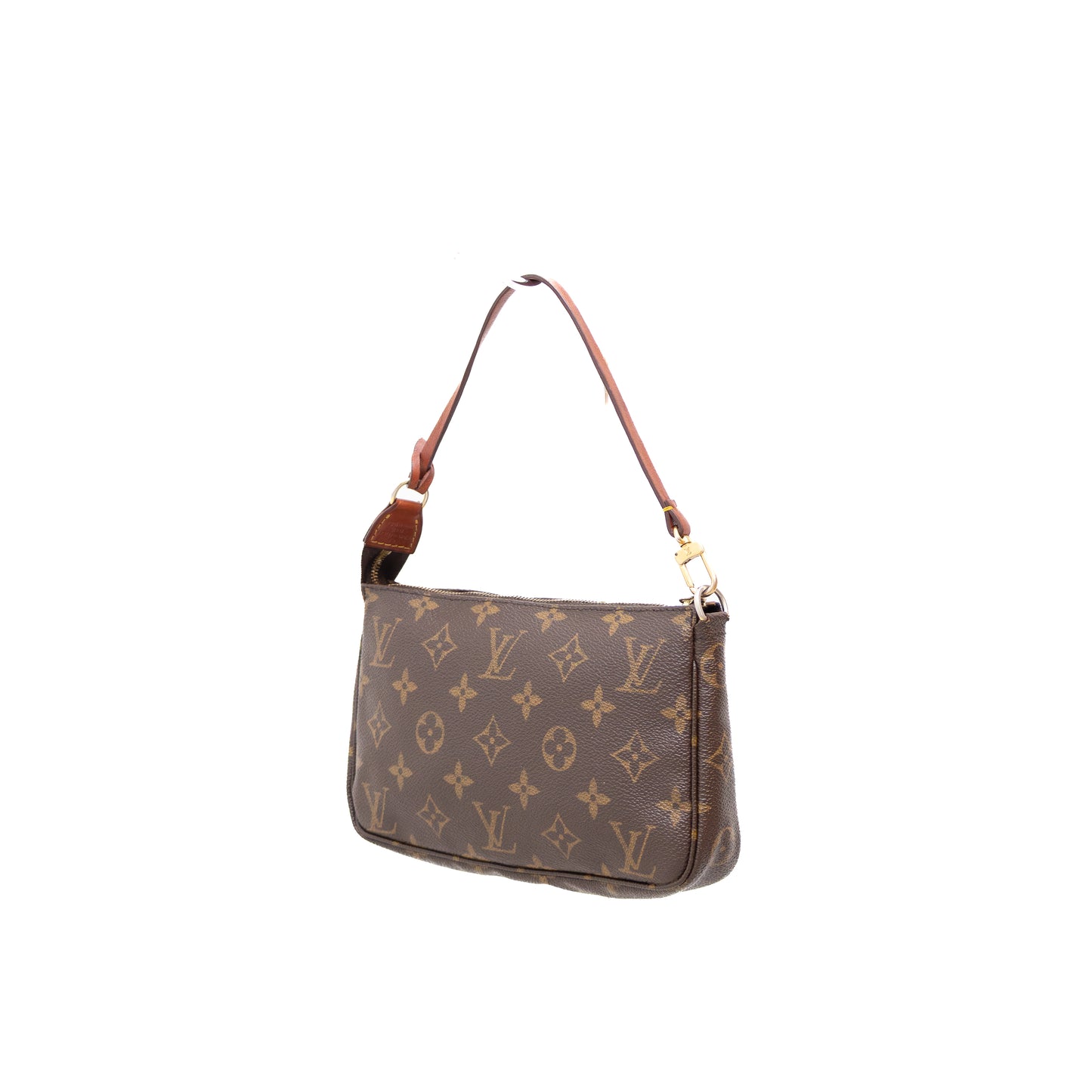 Authentic Louis Vuitton Monogram Pochette  Shoulder Bag – SD0095 – Made in USA