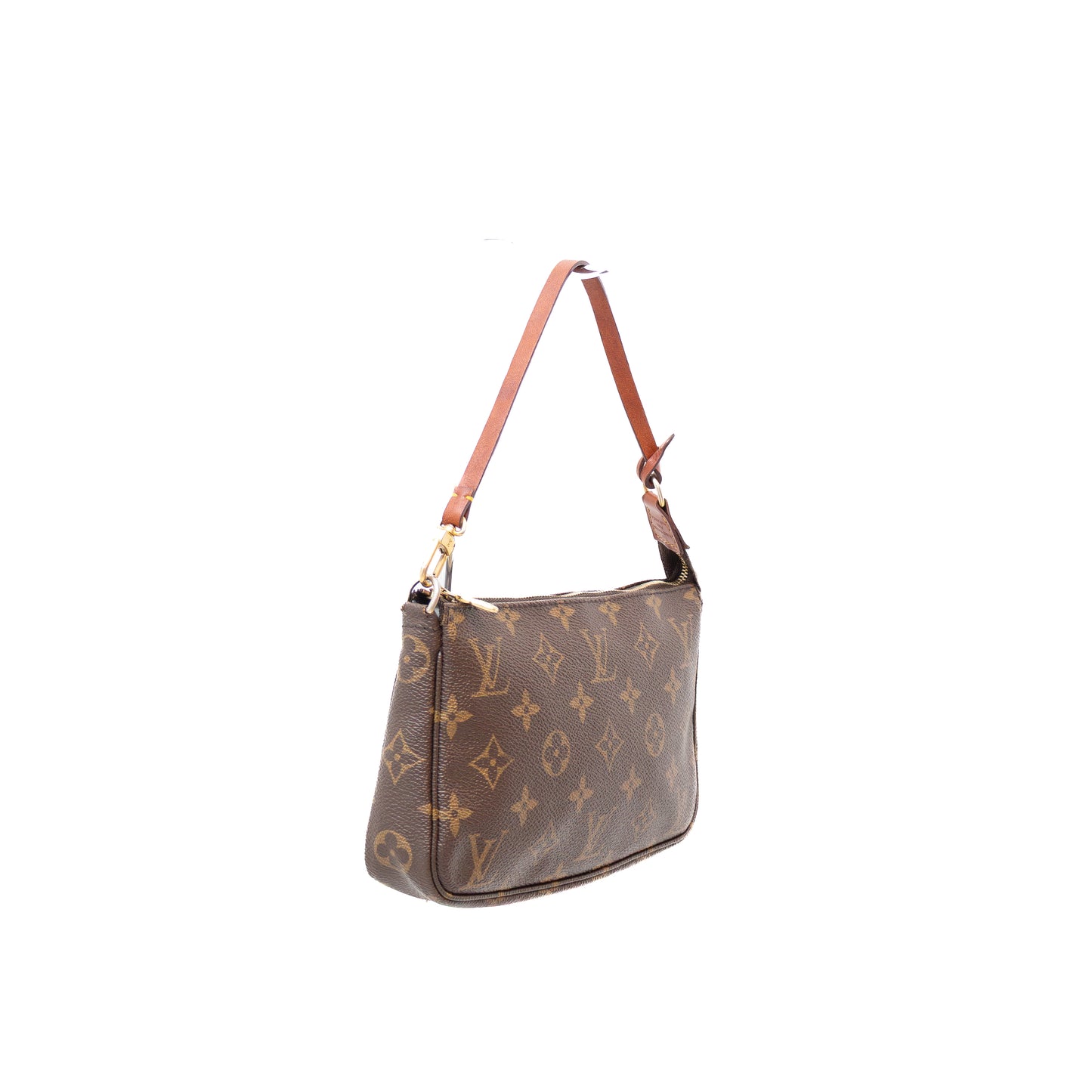Authentic Louis Vuitton Monogram Pochette  Shoulder Bag – SD0095 – Made in USA