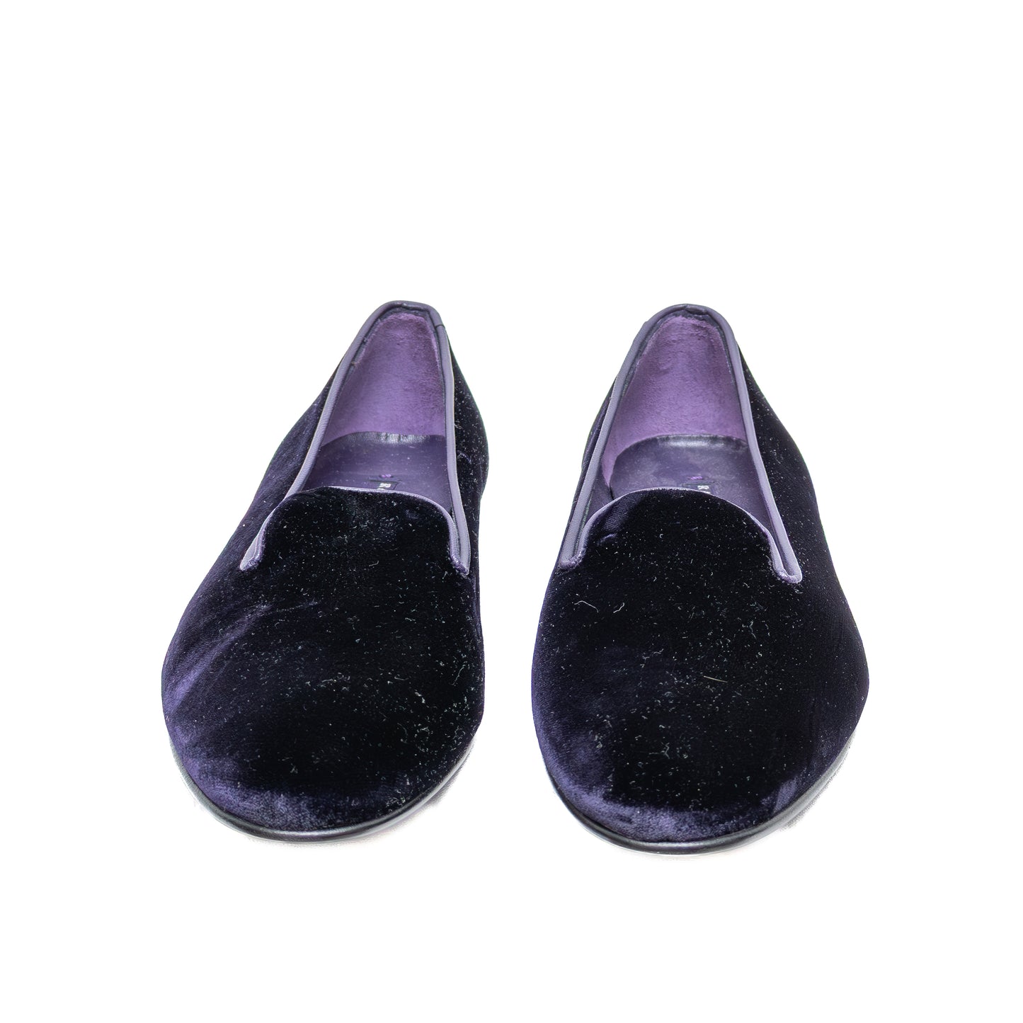 Ralph Lauren Purple Label Women’s Velvet Loafers | Size 8.5 B US