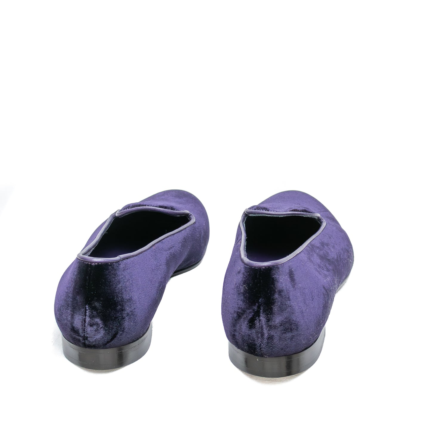 Ralph Lauren Purple Label Women’s Velvet Loafers | Size 8.5 B US