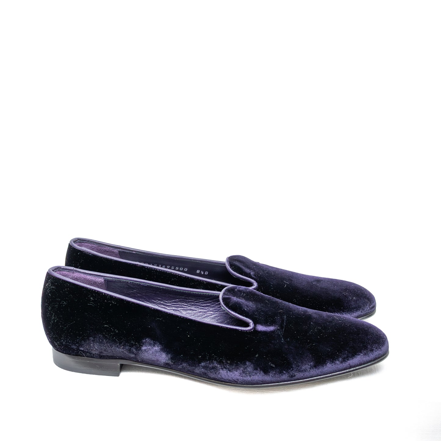 Ralph Lauren Purple Label Women’s Velvet Loafers | Size 8.5 B US