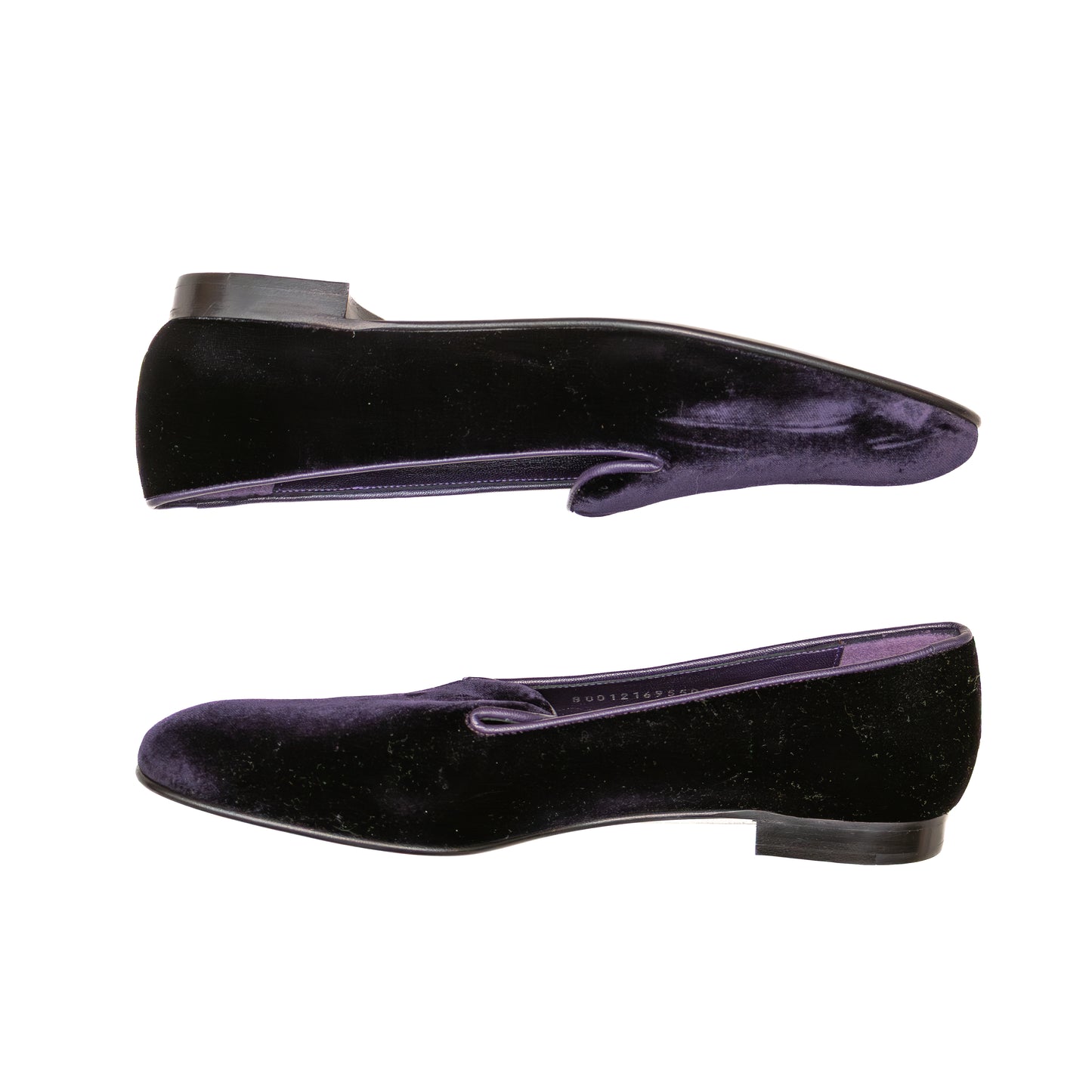 Ralph Lauren Purple Label Women’s Velvet Loafers | Size 8.5 B US