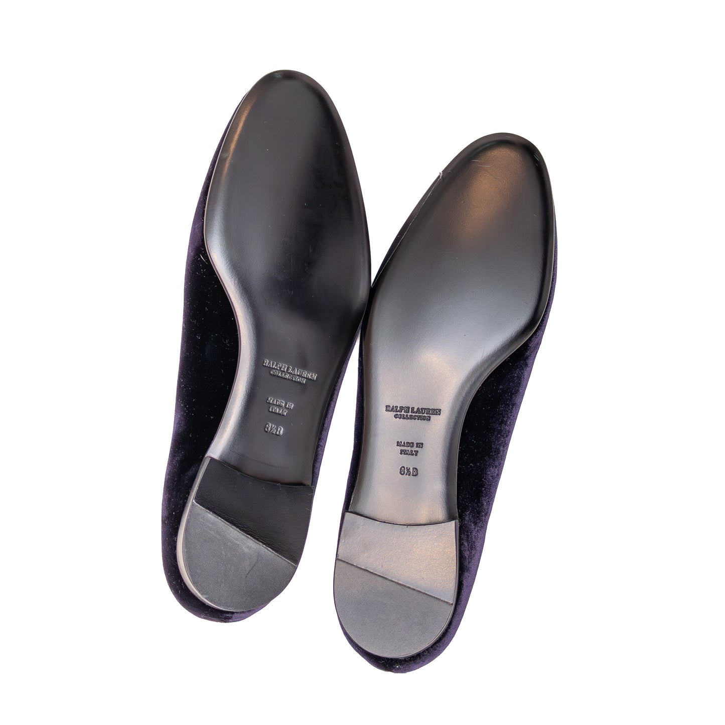 Ralph Lauren Purple Label Women’s Velvet Loafers | Size 8.5 B US
